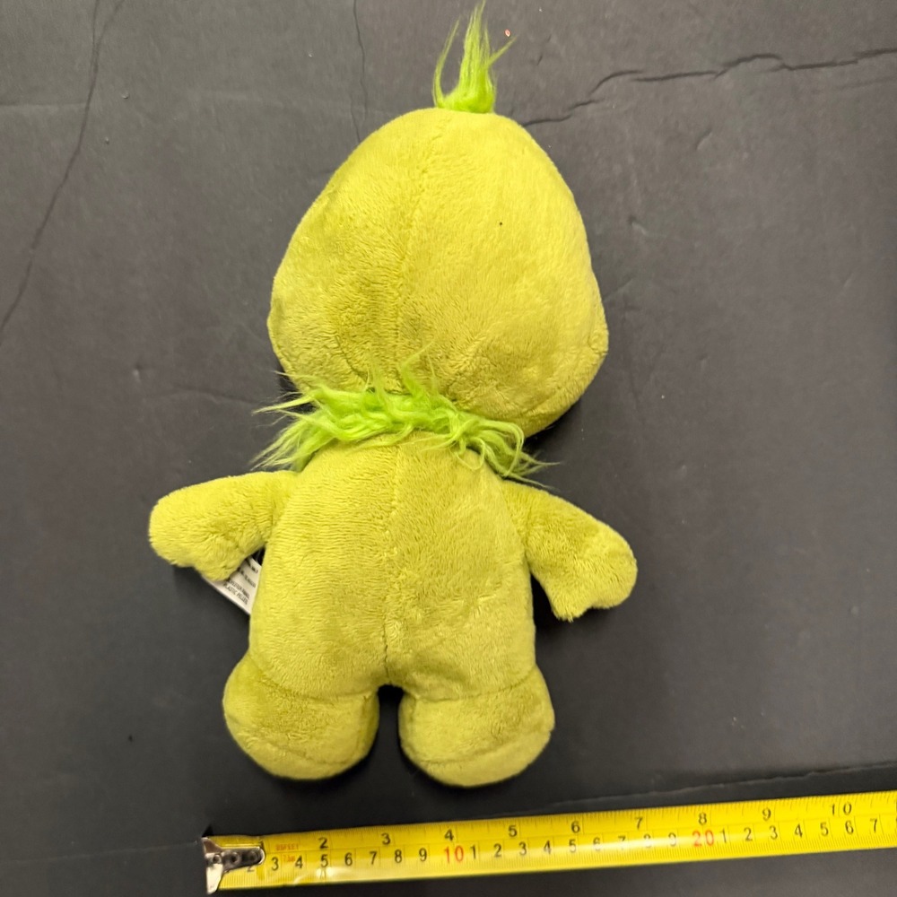 Dr Seuss The Grinch Plush Aurora Lime Green Stuffed Animal Toy 9.5 inch - Picture 8 of 8
